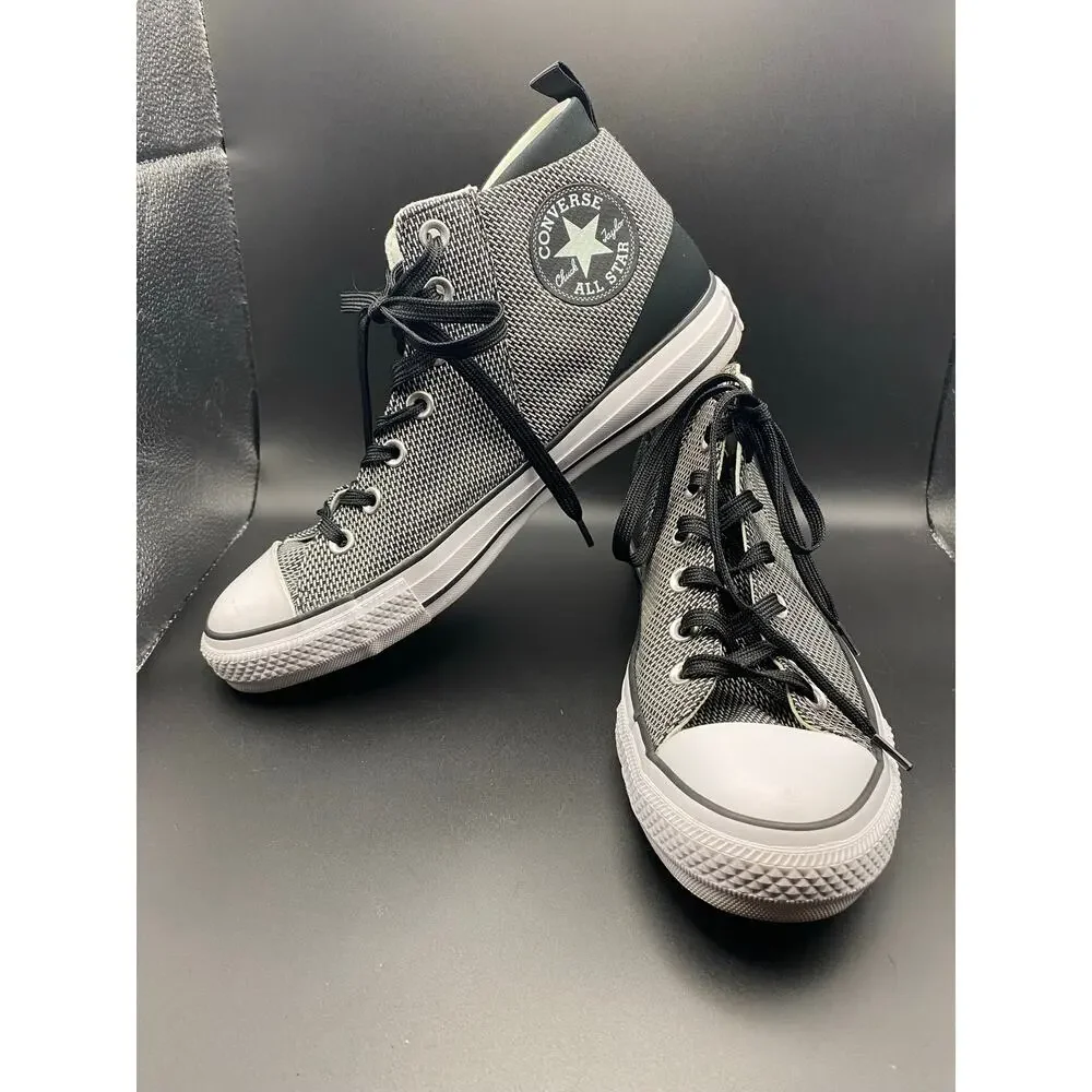 Converse Chuck Taylor All Star Syde Street Mid Black/ White. Women’s. 9.5 - Picture 4 of 9
